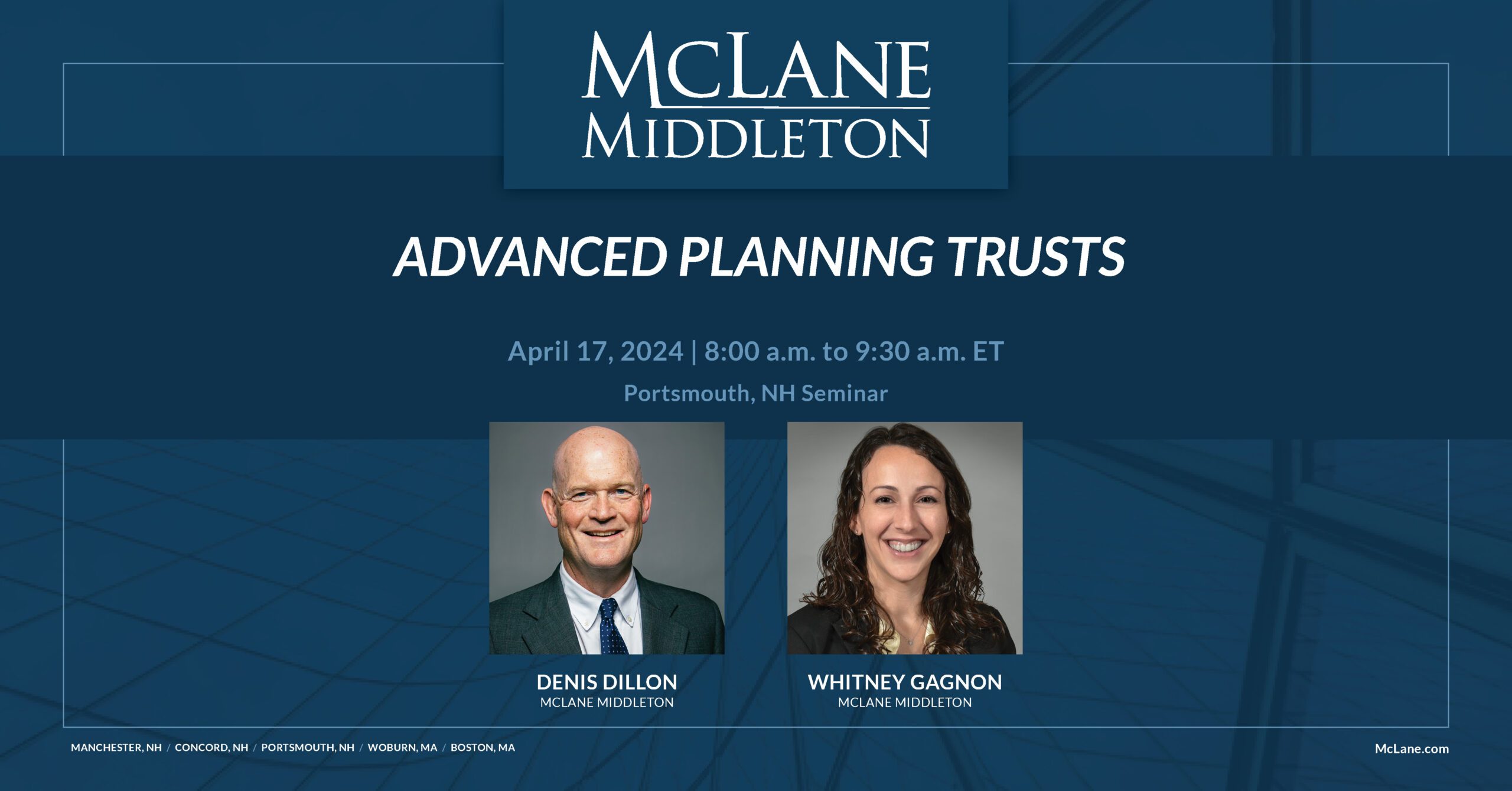 Advanced Planning Trusts McLane Middleton