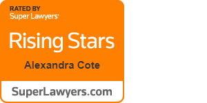 Super Lawyers Rising Star for Alexandra S. Cote
