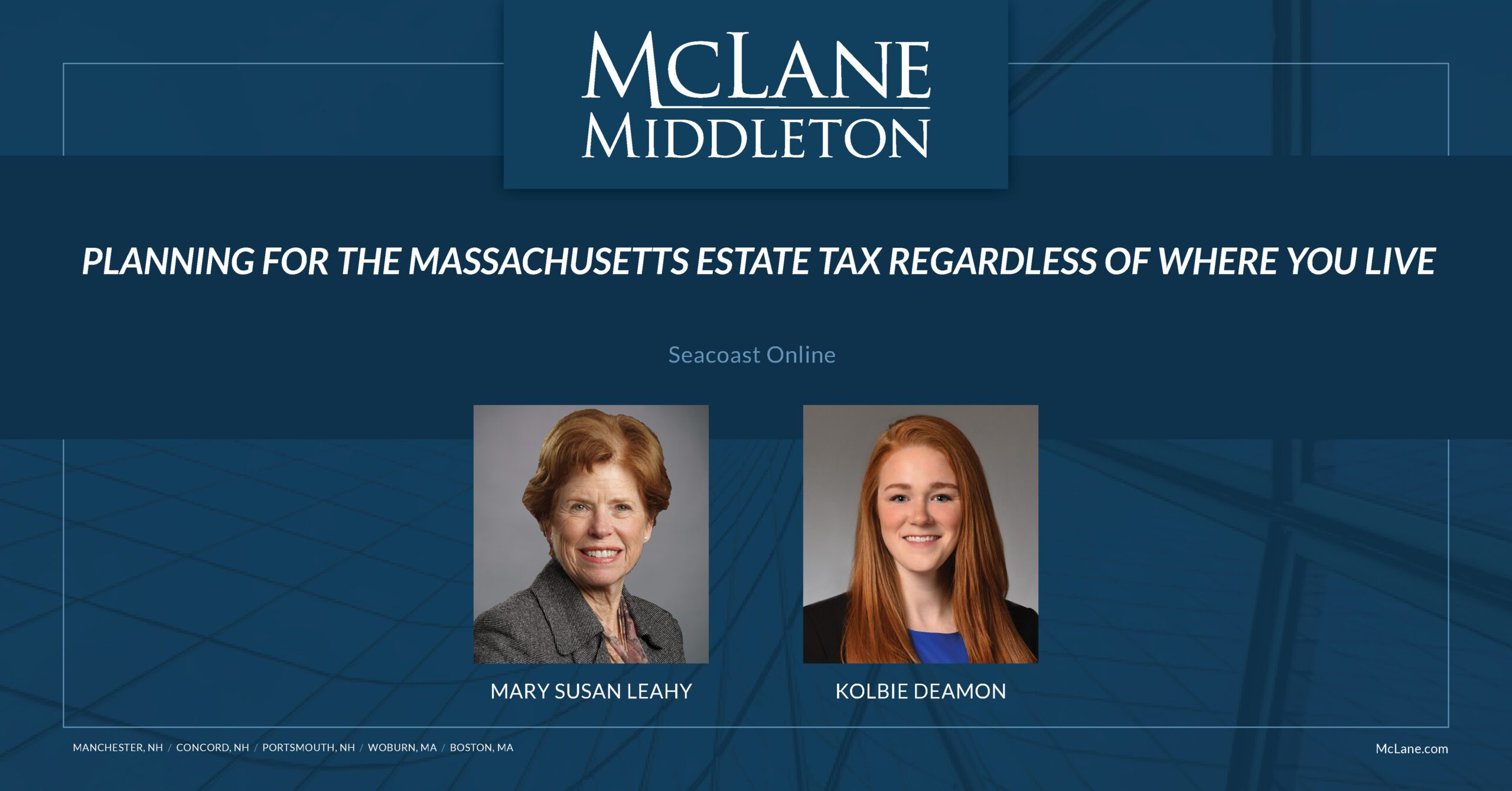 Planning for the Massachusetts Estate Tax Regardless of Where You Live