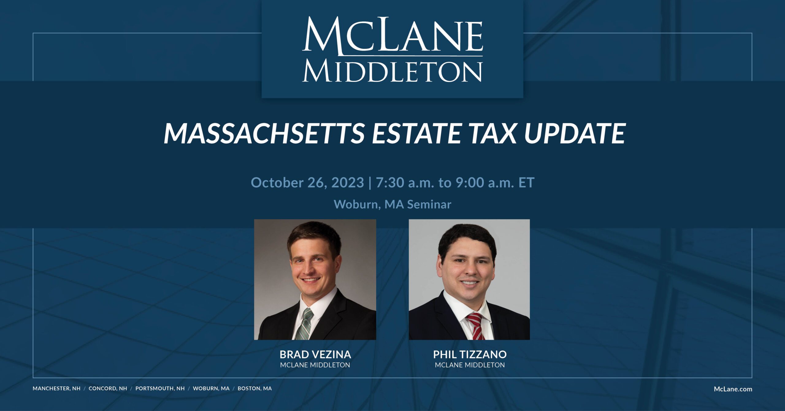 Massachusetts Estate Tax Update McLane Middleton