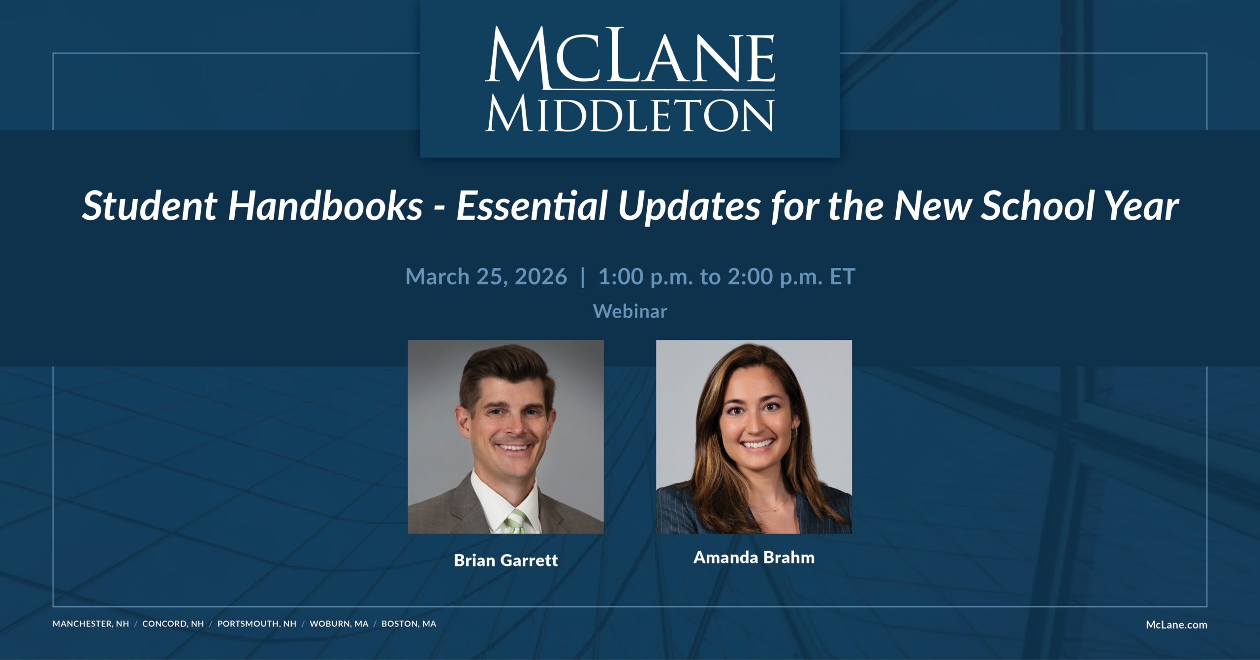 Student Handbooks - Essential Updates for the New School Year - McLane ...