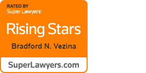 Super Lawyers Rising Star for Bradford N. Vezina