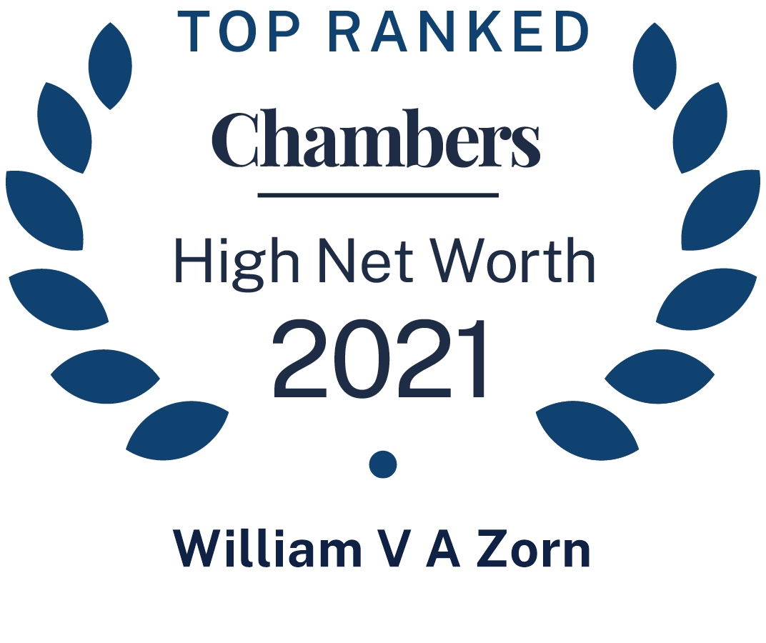 Chambers High Net Worth 2021, Bill Zorn